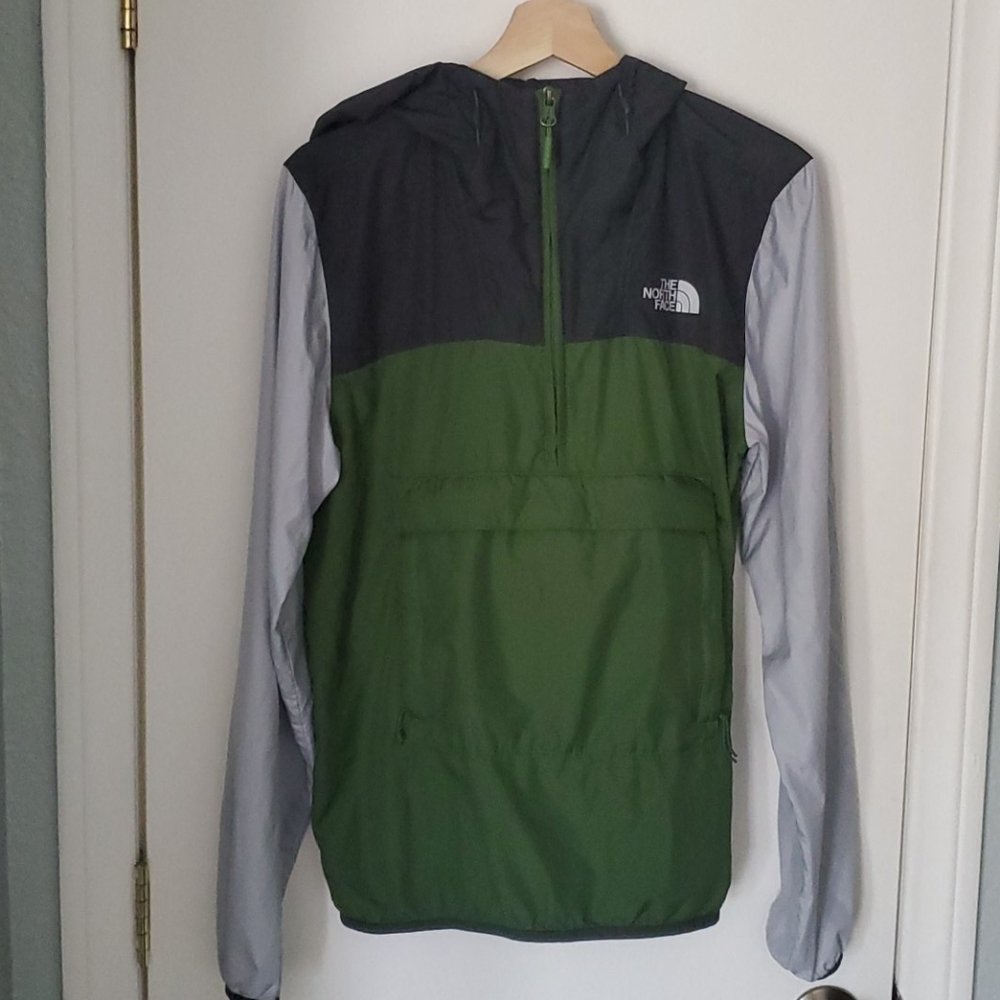 Mens north face fanorak windbreaker hoodie